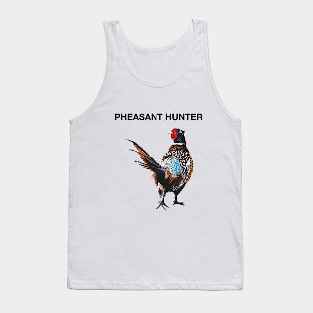 Pheasant Hunter Tank Top by IslesArt